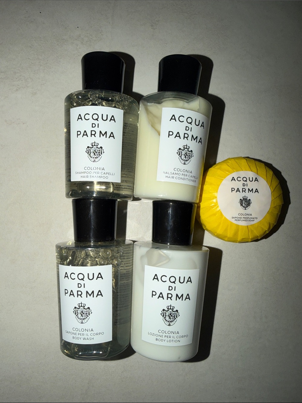 Acqua di Parma Colonia Travel Hair Bath Body Soap Amenity Toiletry